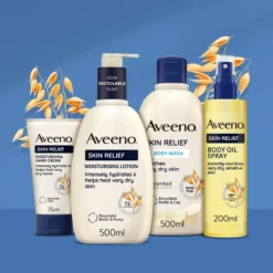 Aveeno Skin Relief Nourishing Lotion -Promos Sublim Zen Magasin aveeno skin relief nourishing lotion lait corporel hydratant pour peaux tres seches 5
