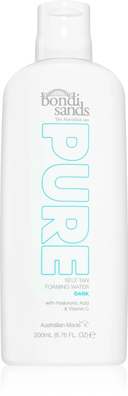 Bondi Sands Pure Self Tan Foaming Water Dark 1 Bondi Sands Pure Self Tan Foaming Water Dark