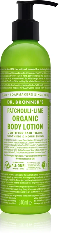 Dr. Bronner's Dr. Bronner’s Patchouli & Lime 1 Dr. Bronner's Dr. Bronner’s Patchouli & Lime
