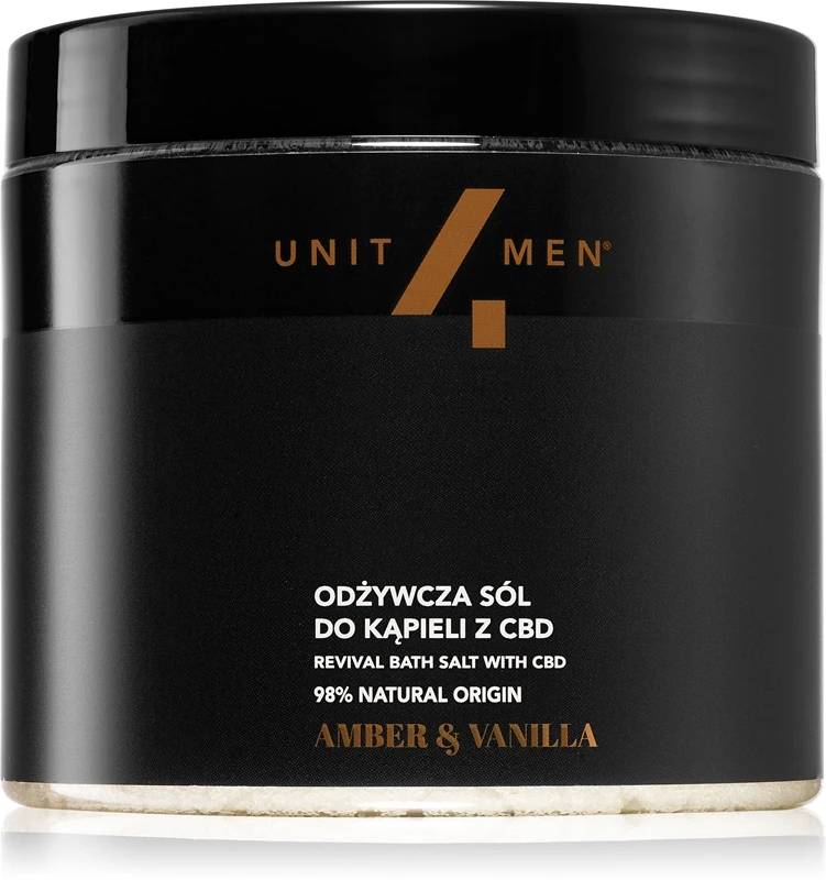 Unit4Men Bath Salt Amber & Vanilla 1 Unit4Men Bath Salt Amber & Vanilla