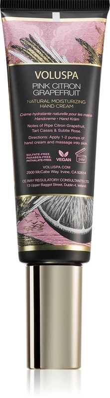 VOLUSPA Maison Noir Pink Citron 1 VOLUSPA Maison Noir Pink Citron